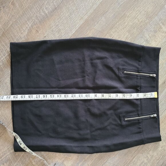 Fabletics US Women's Size S Leslie Pencil Skirt Black Stretch Knee Length NEW - Picture 9 of 11